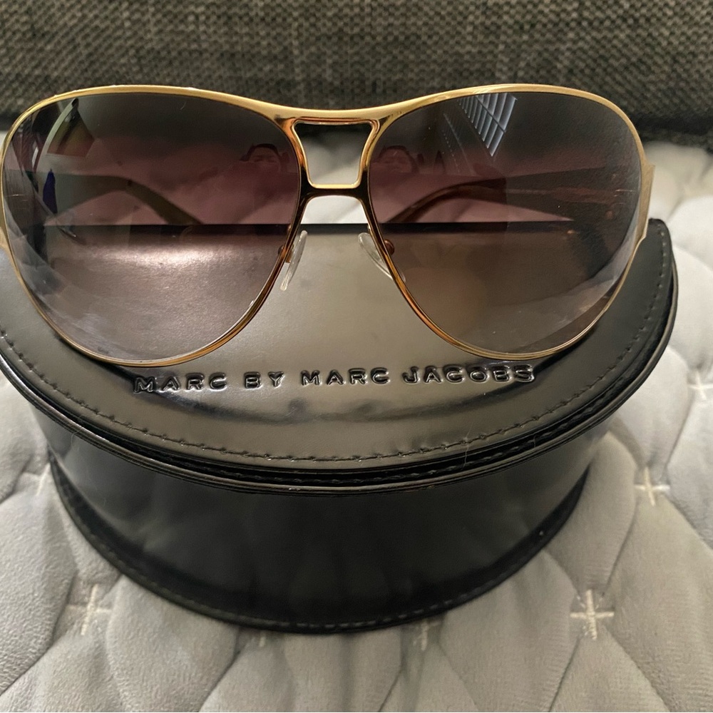 Marc by Marc Jacobs Gold Frame Sunglasses